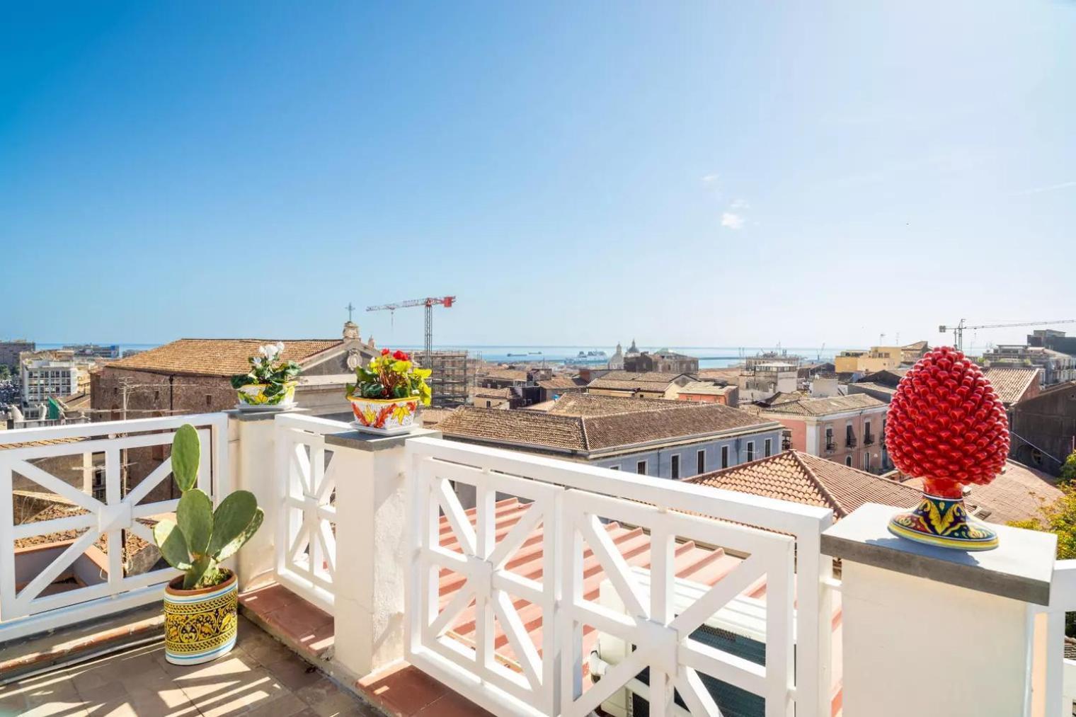 La Terrazza Sul Cielo Apartment Catania Luaran gambar